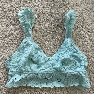 Teal bra top